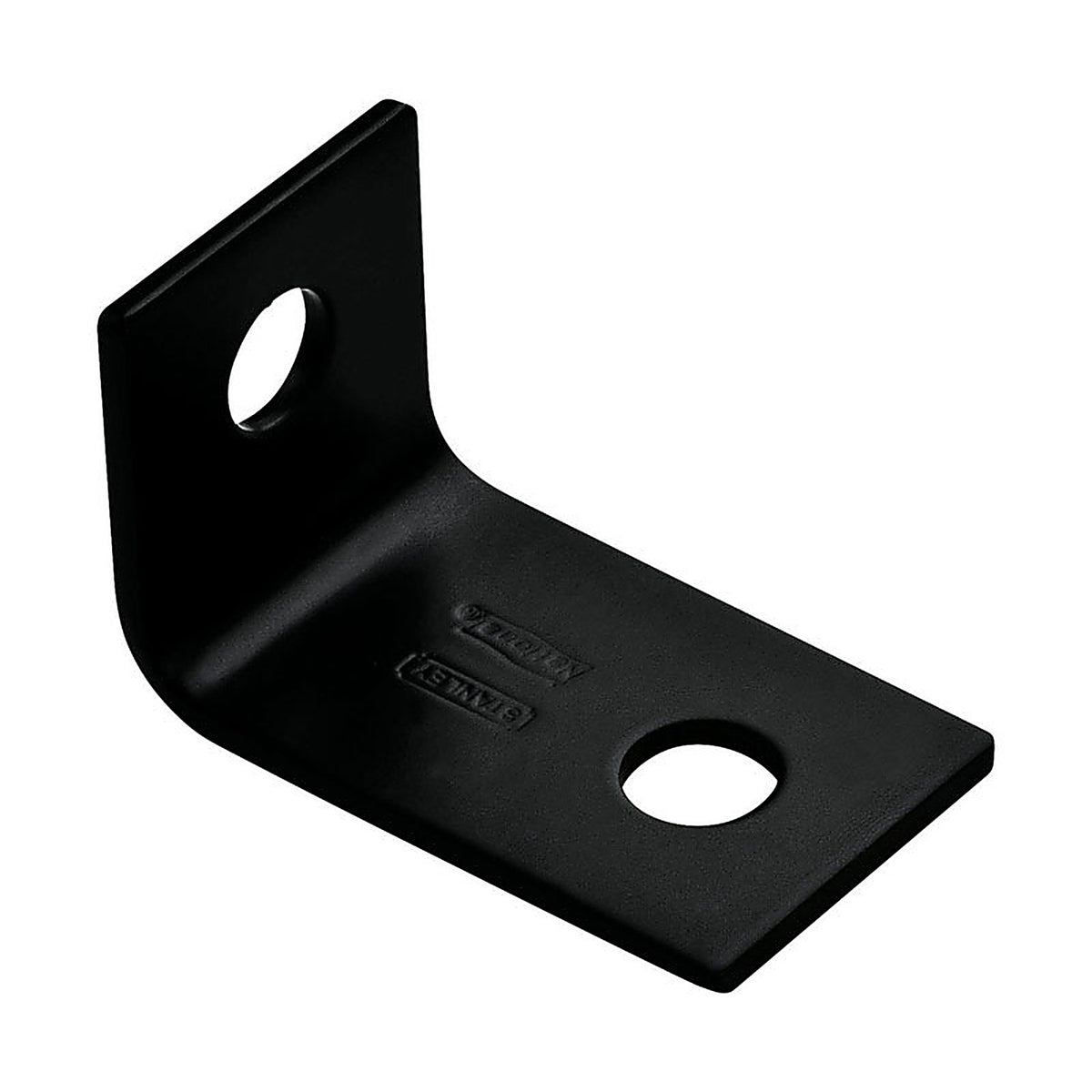 National Hardware N351-476 2.5 in. H x 1.5 in. W x 0.125 in. D Black Carbon Steel Inside Offset Leg Corner Brace