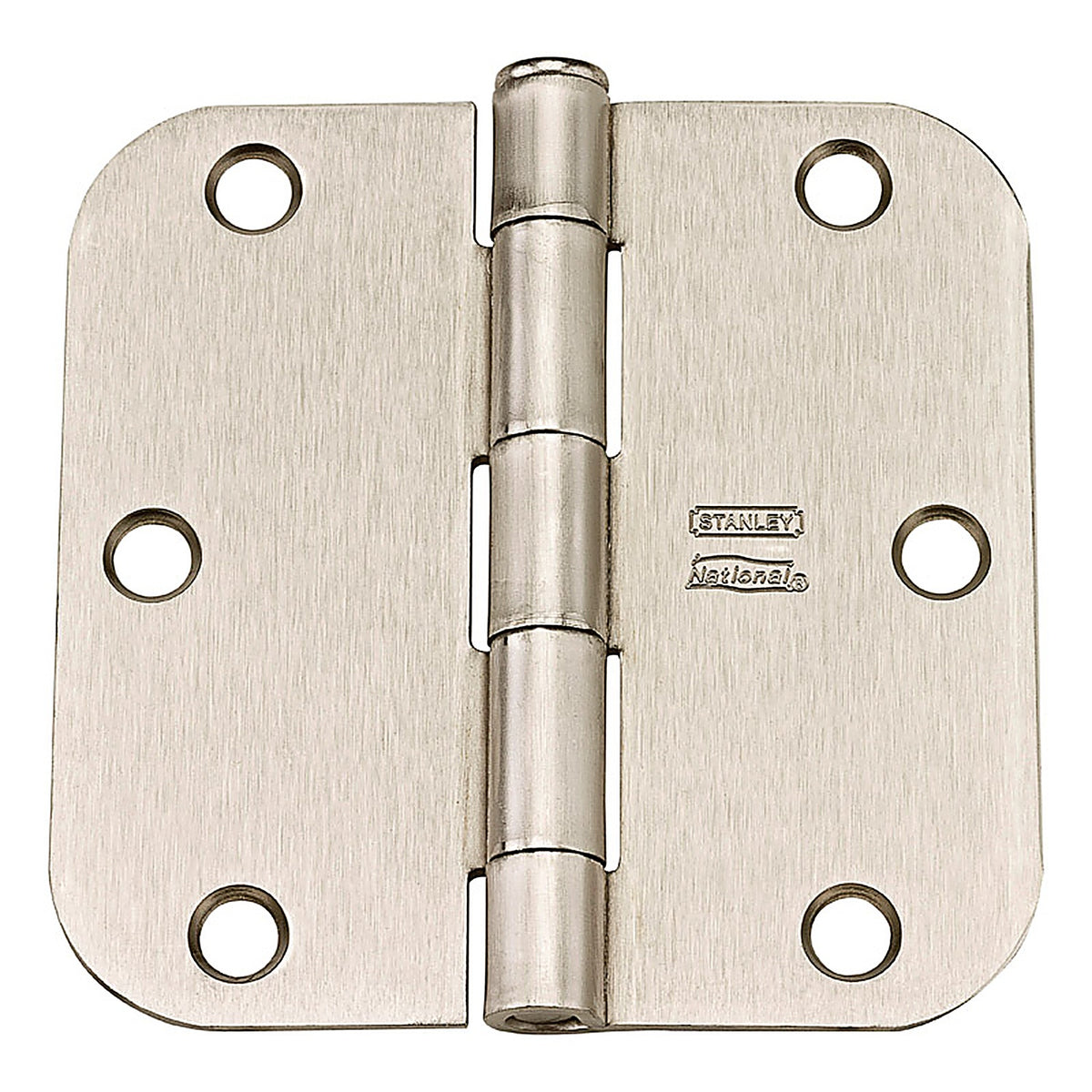 National Hardware - N612-061 - 3-1/2 In. L Satin Nickel Door Hinge 12 Pack