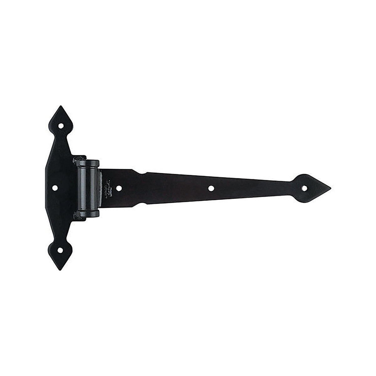 National Hardware N100-053 13 in. L Black Heavy Duty Ornamental T Hinge 1 pk