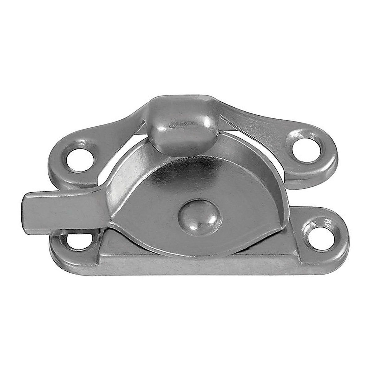 National Hardware N325-381 Satin Nickel Silver Die-Cast Zinc Sash Lock 1 pk