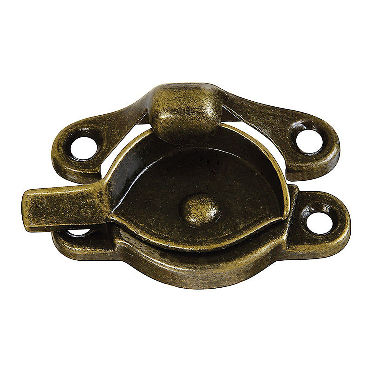 National Hardware N148-809 Antique Brass Bronze Die-Cast Zinc Sash Lock 1 pk