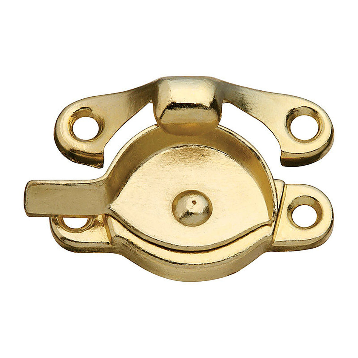 National Hardware N148-684 Brass-Plated Gold Die-Cast Zinc Sash Lock 1/Pack