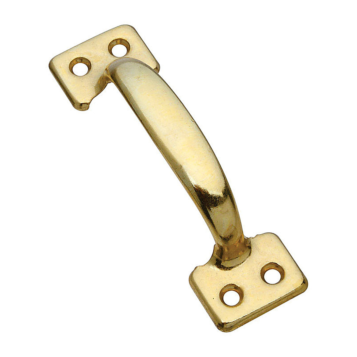National Hardware N116-558 4 in. L Brass-Plated Gold Steel Universal Window Sash Lift 1/Pack