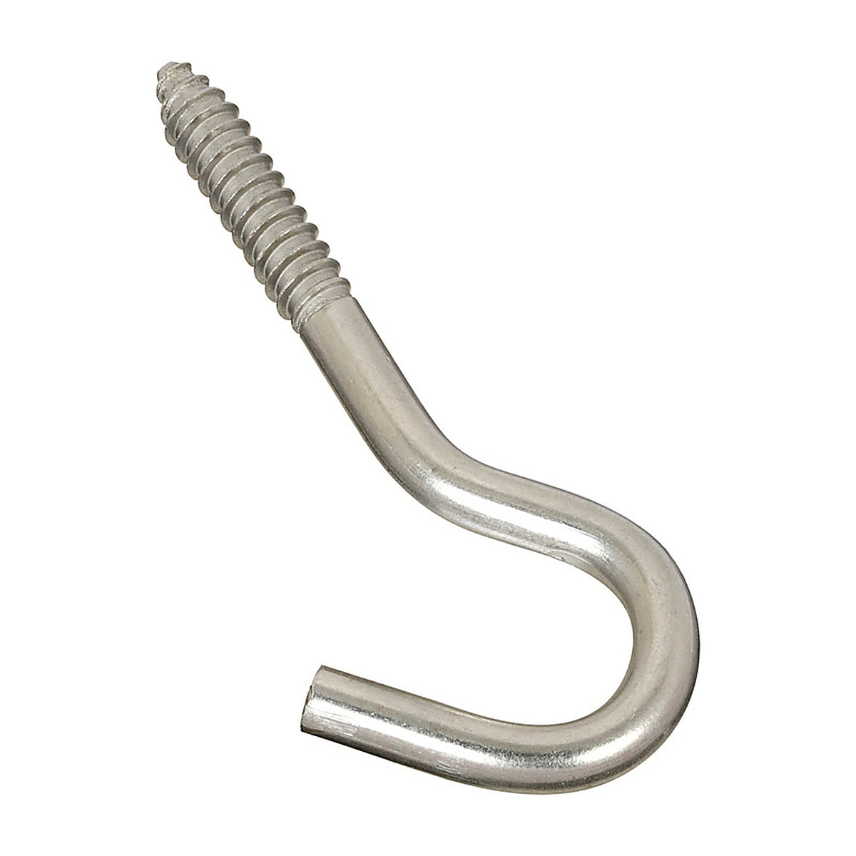 National Hardware N220-822 Silver Stainless Steel 4-7/8 in. L Screw Hook 220 lb 1 pk