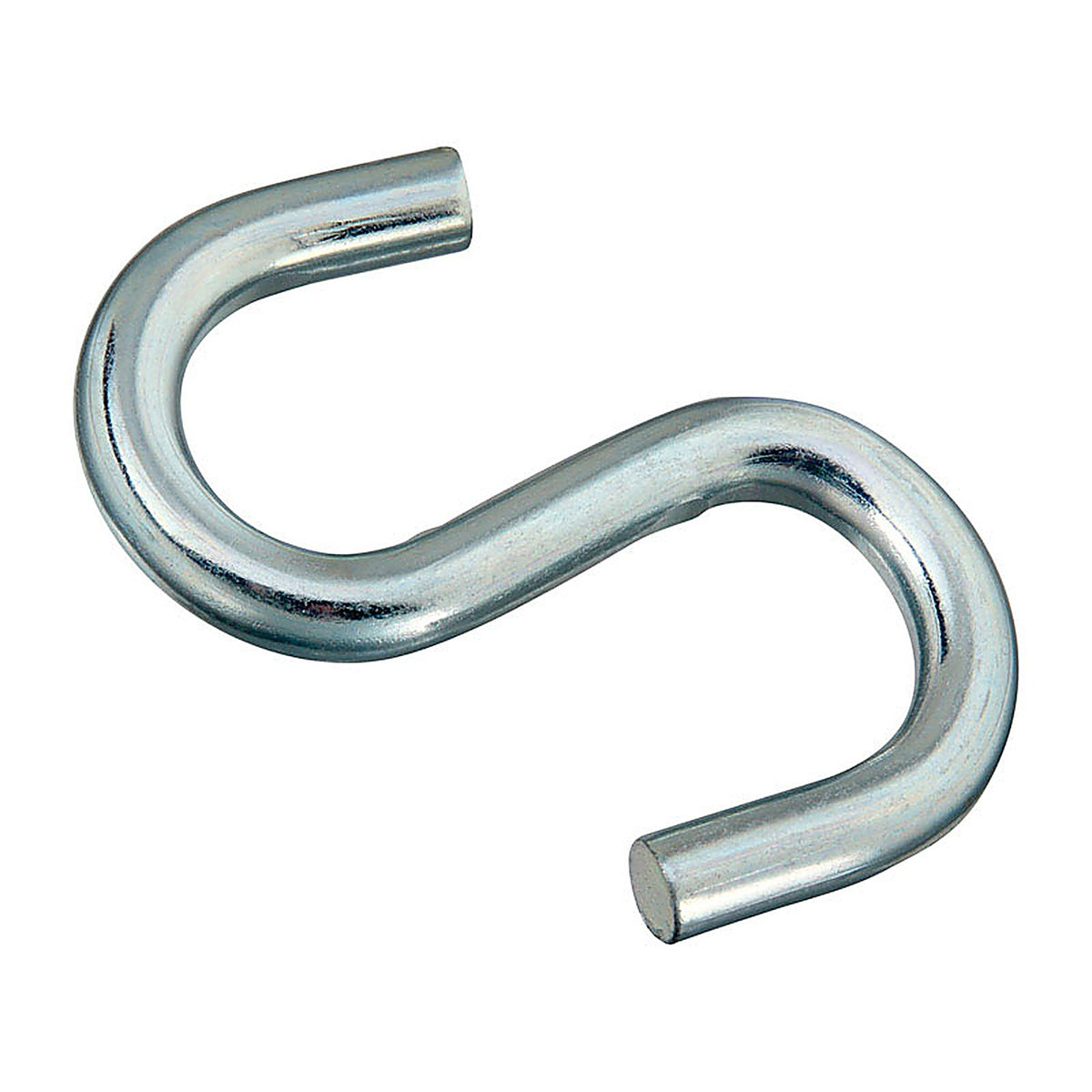 National Hardware N347-856 Zinc-Plated Silver Steel 4 in. L Heavy Open S-Hook 240 lb. 1/Pack