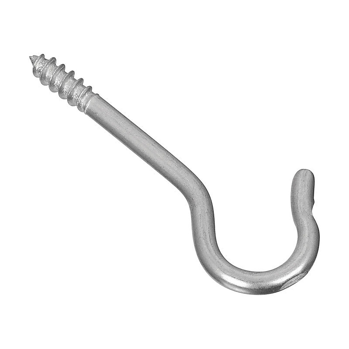 National Hardware N120-659 Zinc-Plated Silver Steel 1-11/16 in. L Ceiling Hook 10 lb. 8/Pack