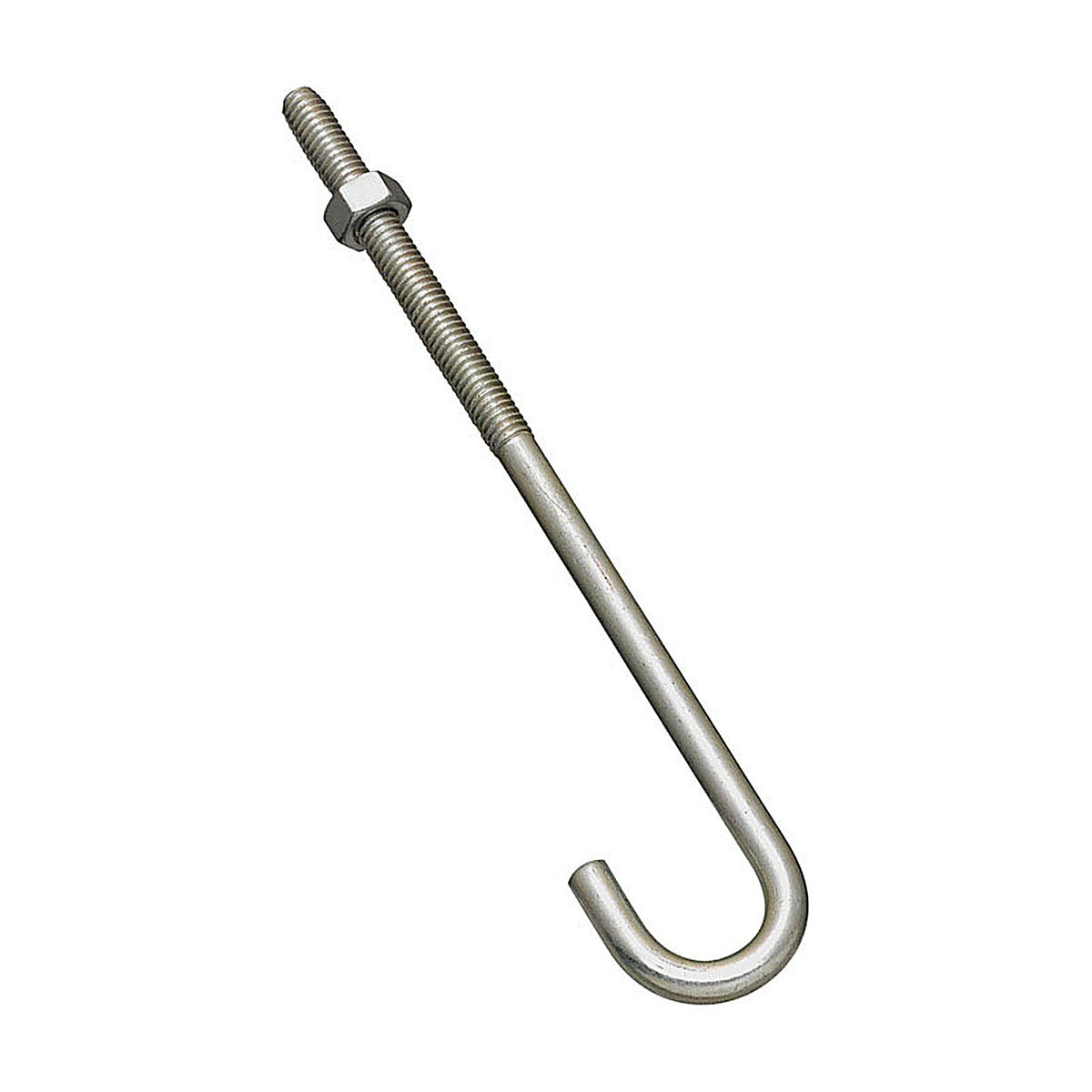 National Hardware N232-934 Zinc-Plated Silver Steel 7 in. L J-Bolt 1 pk