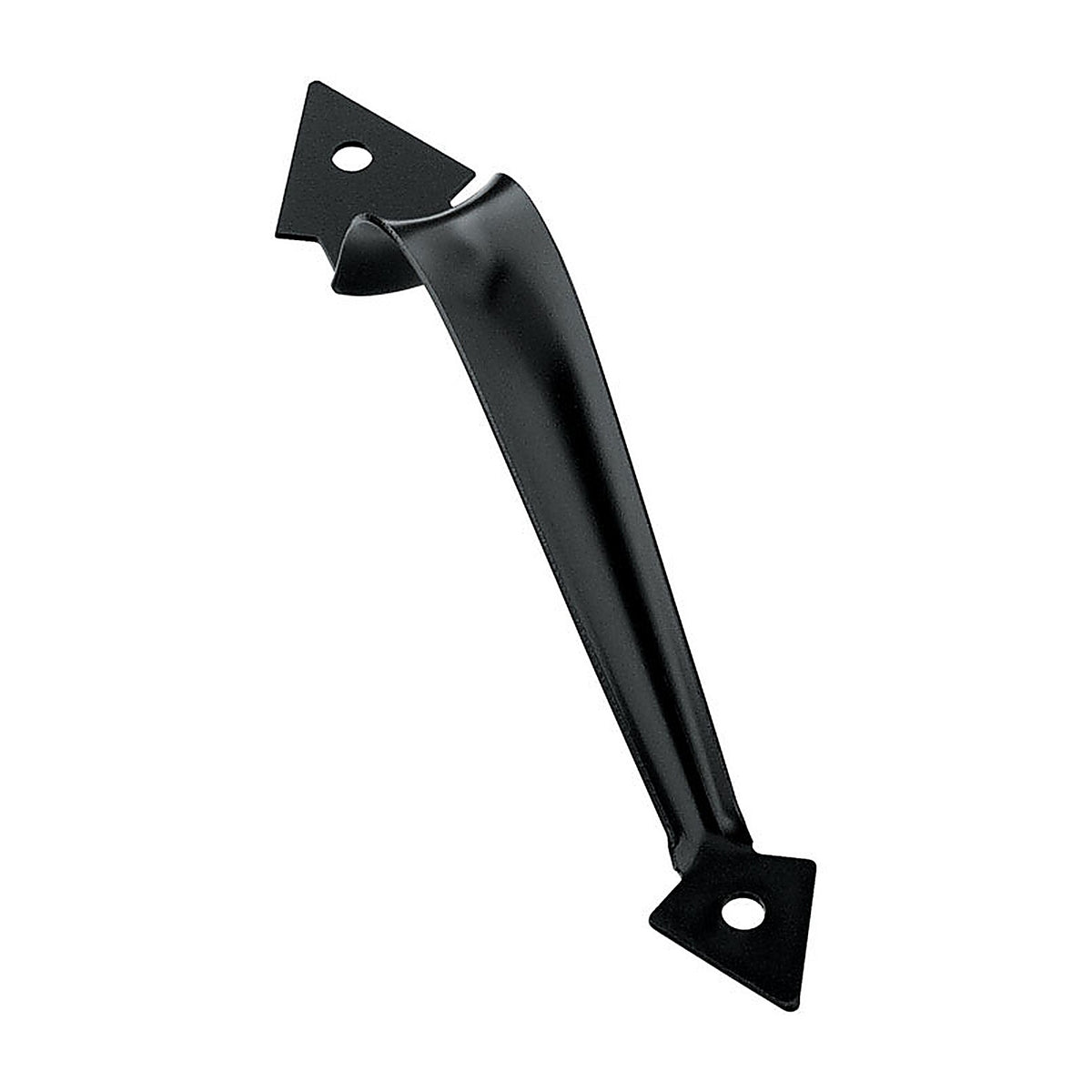 National Hardware N100-057 8-3/4 in. L Black Steel Ornamental Gate Pull