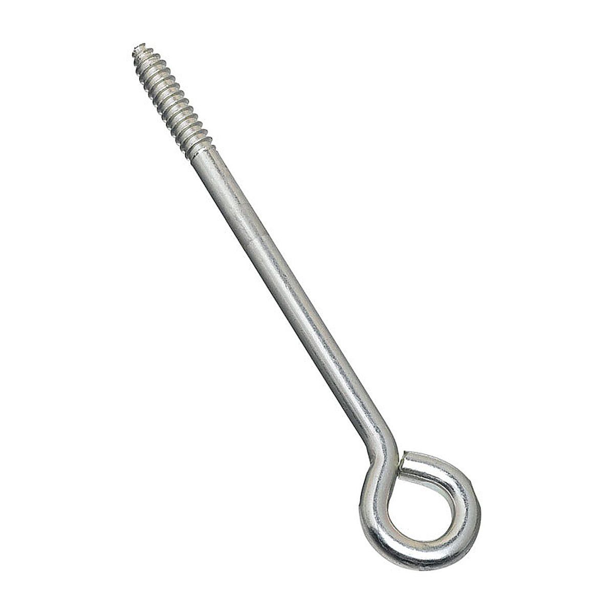 National Hardware N220-715 8 in. L Zinc-Plated Silver Steel Lag Screw Eye 1/Pack