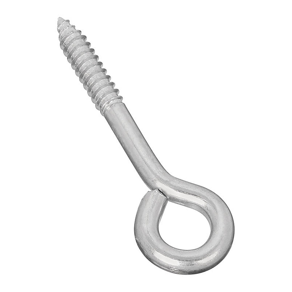 National Hardware N220-681 4 in. L Zinc-Plated Silver Steel Lag Screw Eye 1/Pack