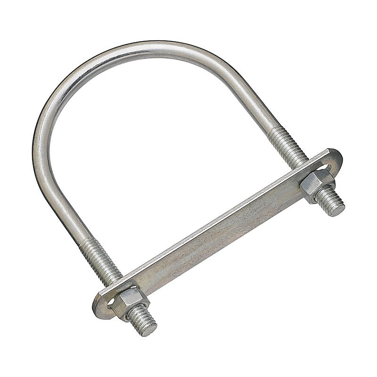 National Hardware N222-224 3/8 in. x 3-1/2 in. W x 5-1/4 in. L Coarse Zinc-Plated Steel U-Bolt