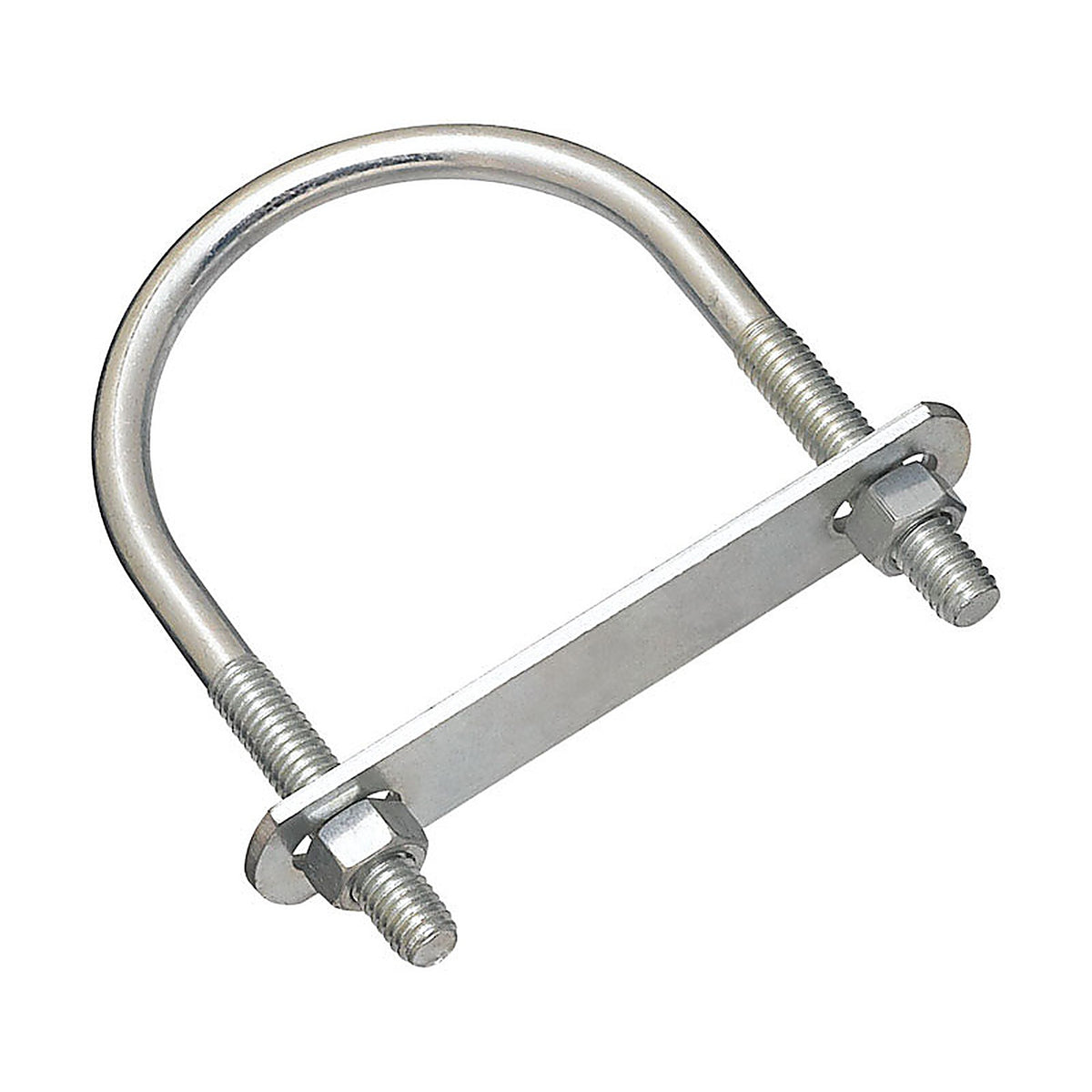 National Hardware N222-217 3/8 in. X 3 in. W X 4-1/2 in. L Coarse Zinc-Plated Steel U-Bolt