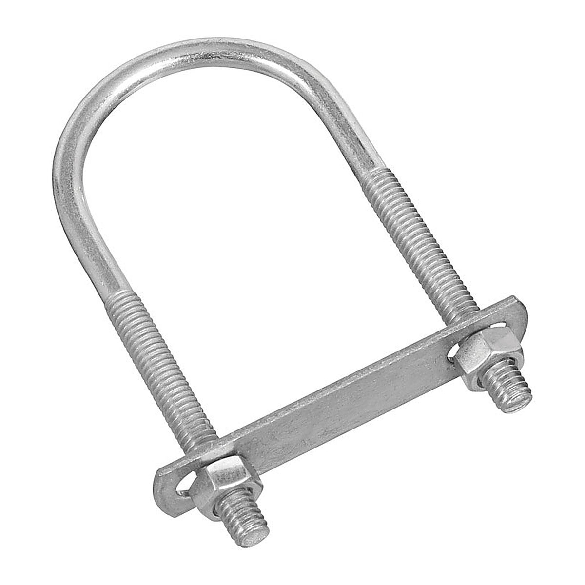 National Hardware N222-174 5/16 in. x 2 in. W x 4-1/2 in. L Coarse Zinc-Plated Steel U-Bolt