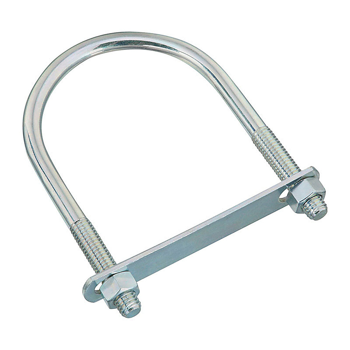 National Hardware N347-823 1/2 in. x 4 in. W x 6-1/2 in. L Coarse Zinc-Plated Steel U-Bolt