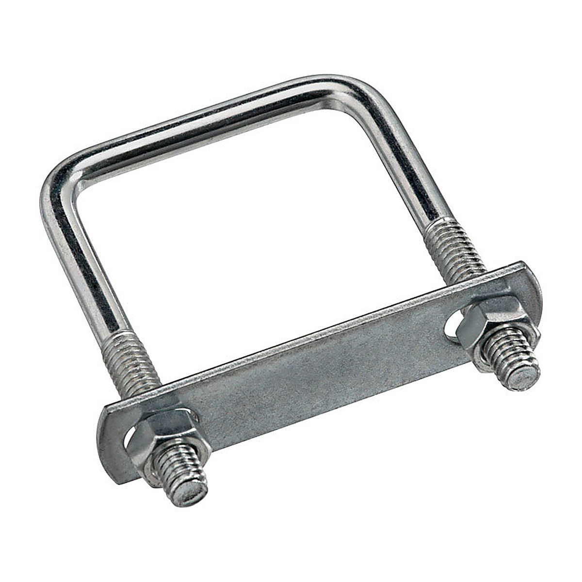 National Hardware N222-356 5/16 in. x 2 in. W x 3 in. L Coarse Zinc-Plated Steel Square U-Bolt