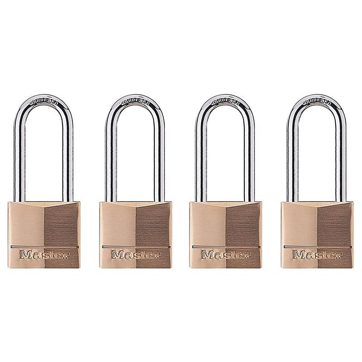 Master Lock - 140QLH - 1-9/16 In. W Steel 4-Pin Cylinder Exterior Padlock