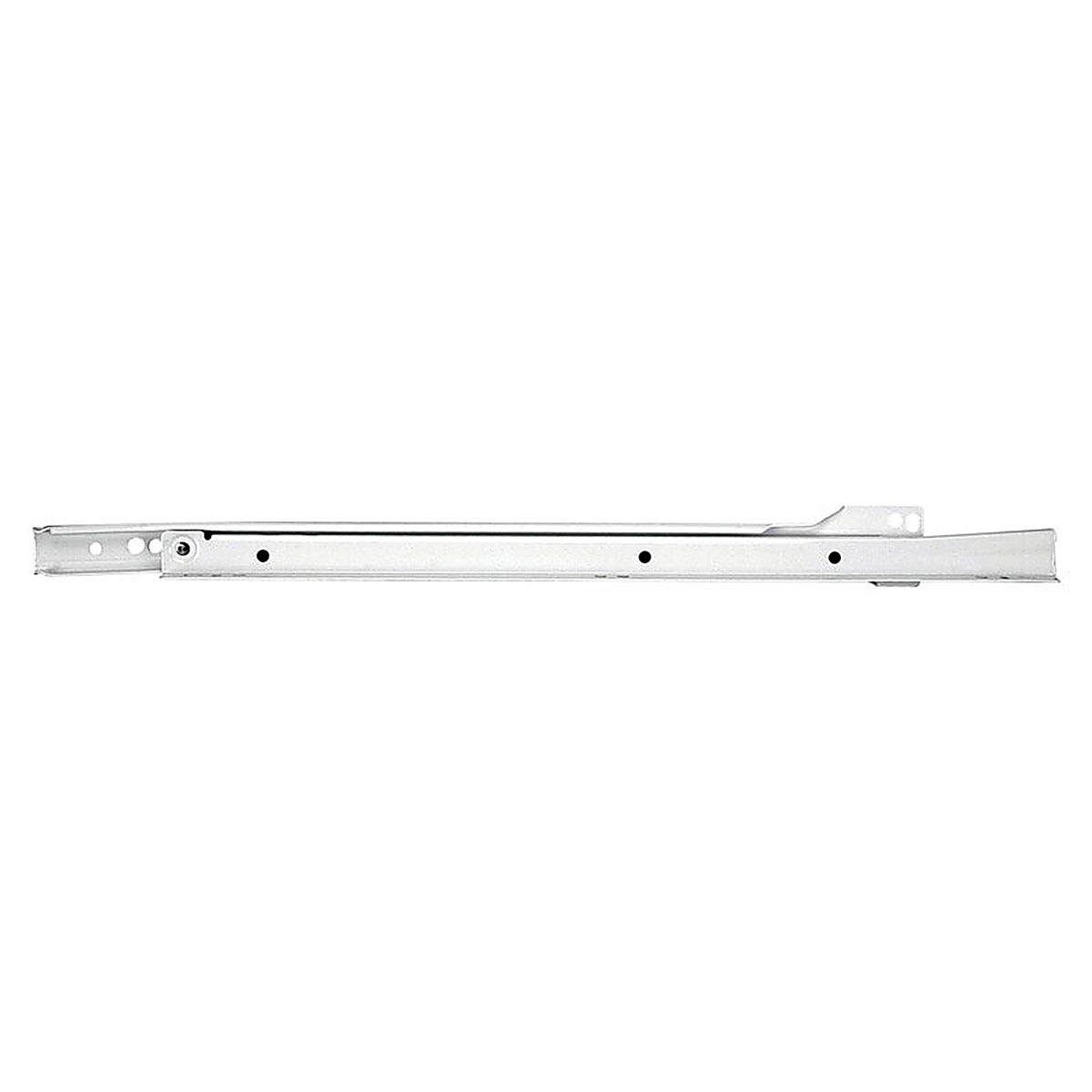 Knape & Vogt 1805RPWH550 22 in. L Steel Ball-Bearing Rollers Euro Self-Close Drawer Slide 2/Pack