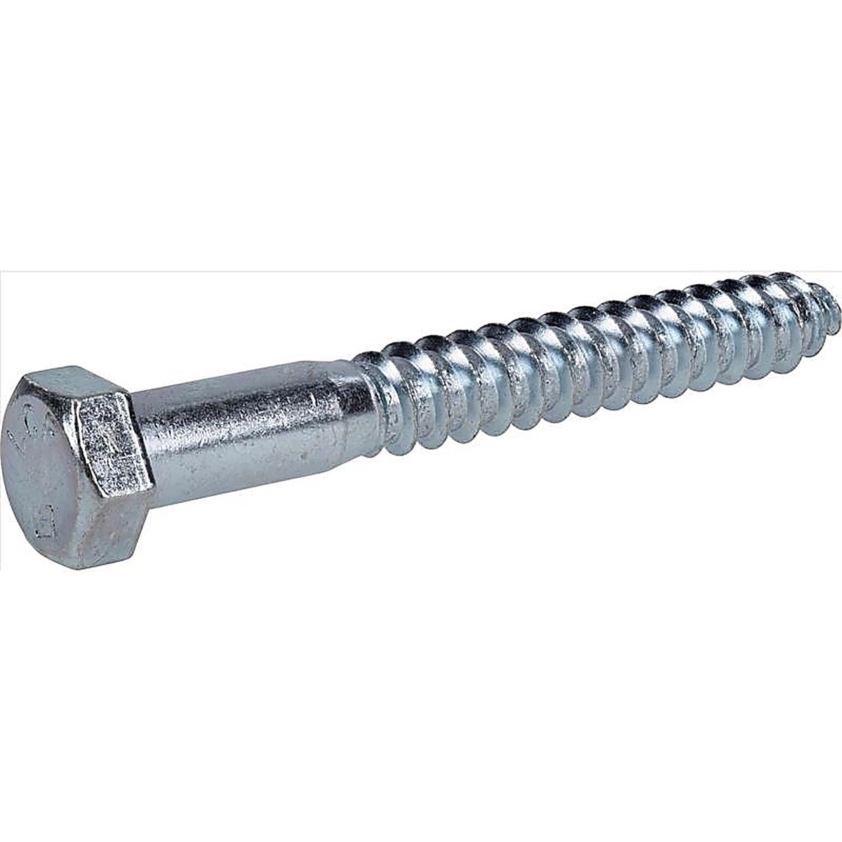 Hillman 230131 1/2 in. x 4 in. L Hex Zinc-Plated Steel Lag Screw 25/Pack