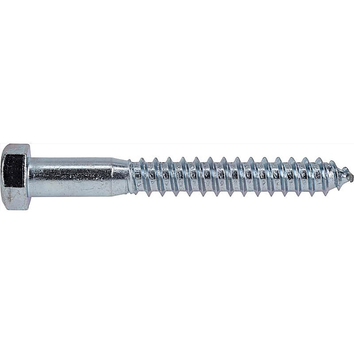 Hillman 230131 1/2 in. x 4 in. L Hex Zinc-Plated Steel Lag Screw 25/Pack