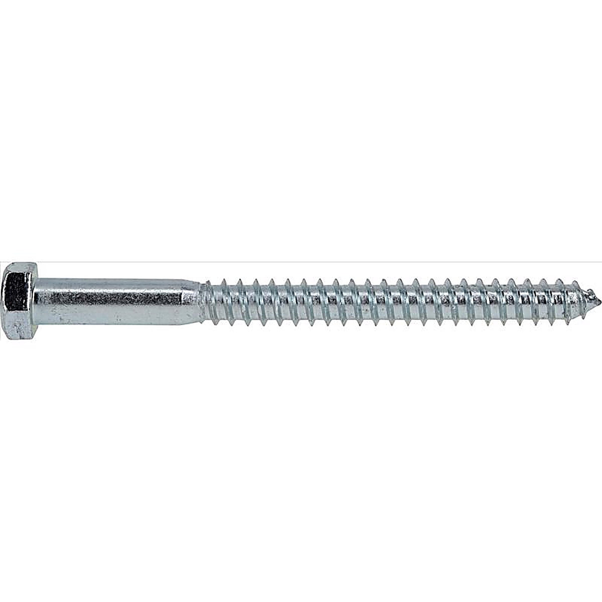 Hillman 230143 1/2 in. x 6 in. L Hex Zinc-Plated Steel Lag Screw 25/Pack