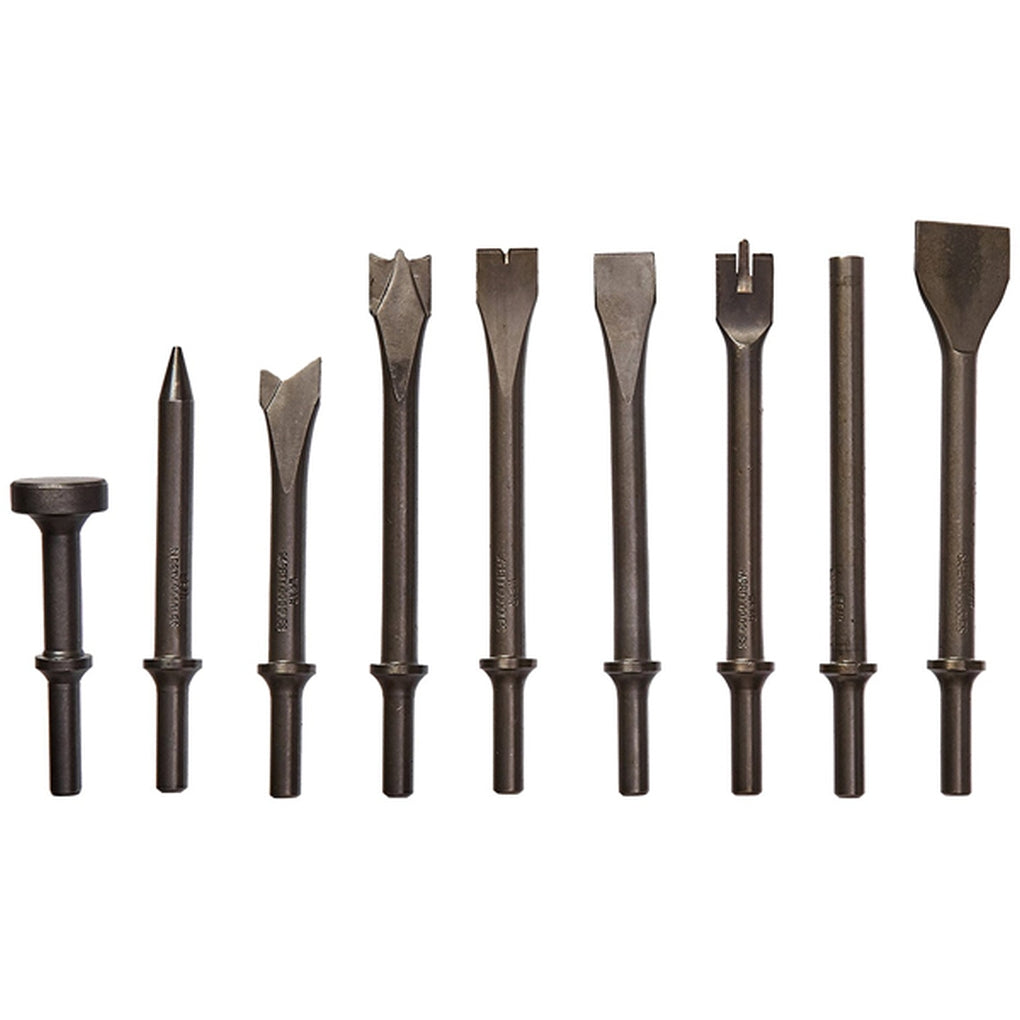ATD 5730 9 Pc. All-Purpose Air Hammer Chisel Set