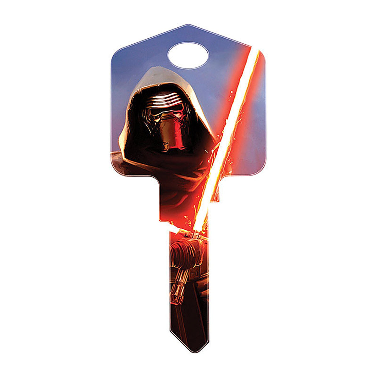 Hillman 88790 Star Wars Kylo Ren House/Padlock Universal Key Blank Single sided