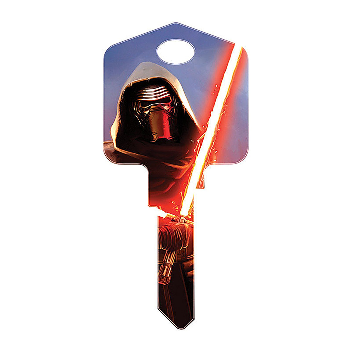 Hillman 88789 Star Wars Kylo Ren House/Padlock Universal Key Blank Single sided