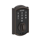 Schlage BE375VCAM716 Aged Bronze Steel Electronic Keypad Entry Lock