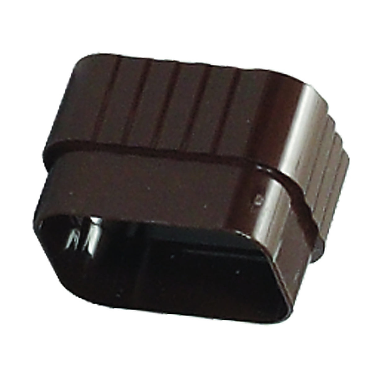 Amerimax M1623 2.4 in. H x 2.25 in. W x 2.4 in. L Brown Vinyl Traditional Downspout Connector