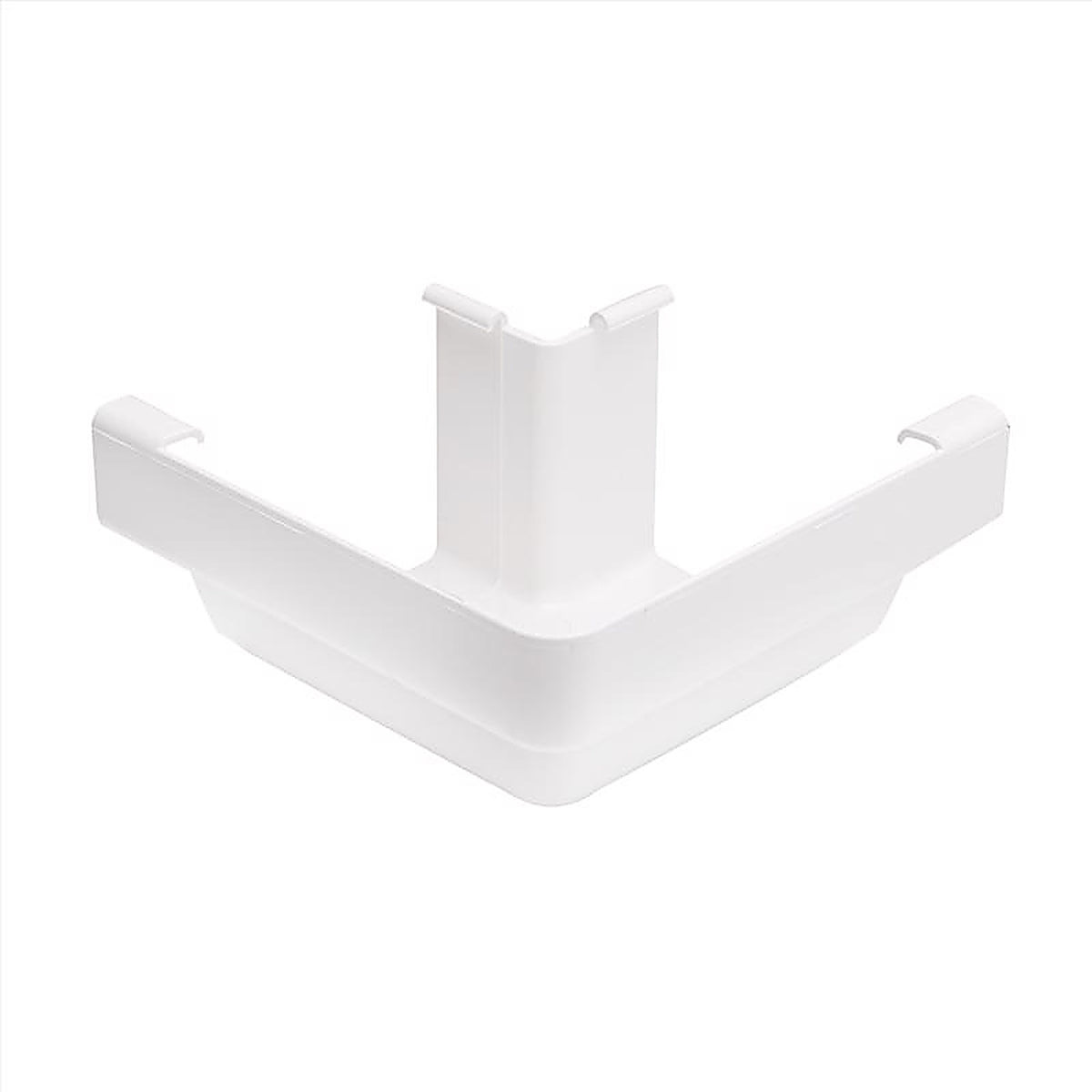 Amerimax M0503 3.25 in. H x 6.25 in. W x 6.25 in. L White Vinyl Outside Corner