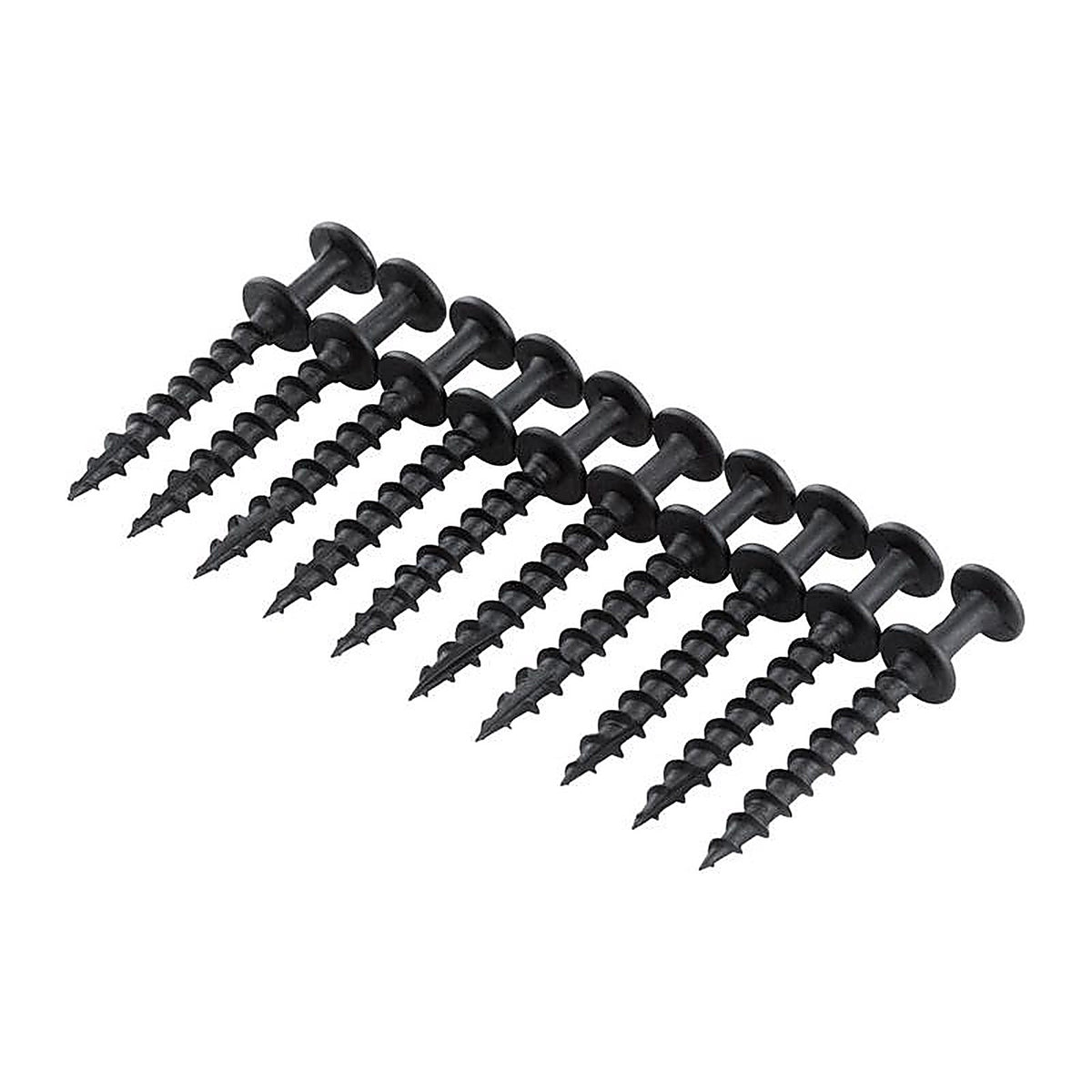Hangman BCD-10 Black Double Headed Hanger 100 lb. 10/Pack