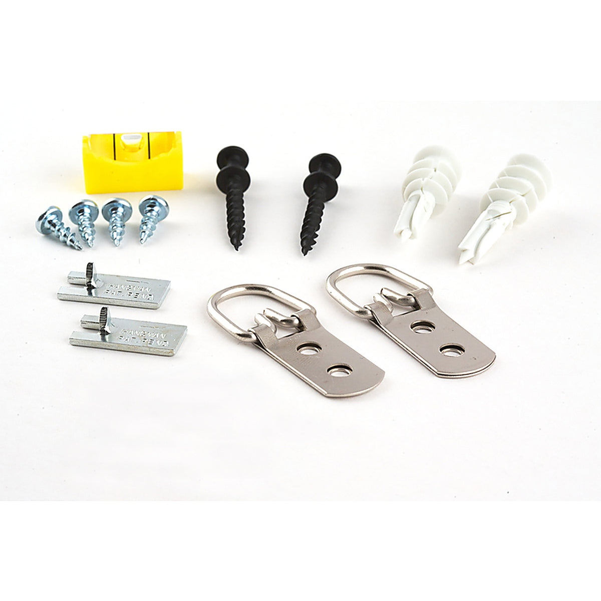 Hangman HDK Silver D-Ring Hanger 100 lb. 2/Pack