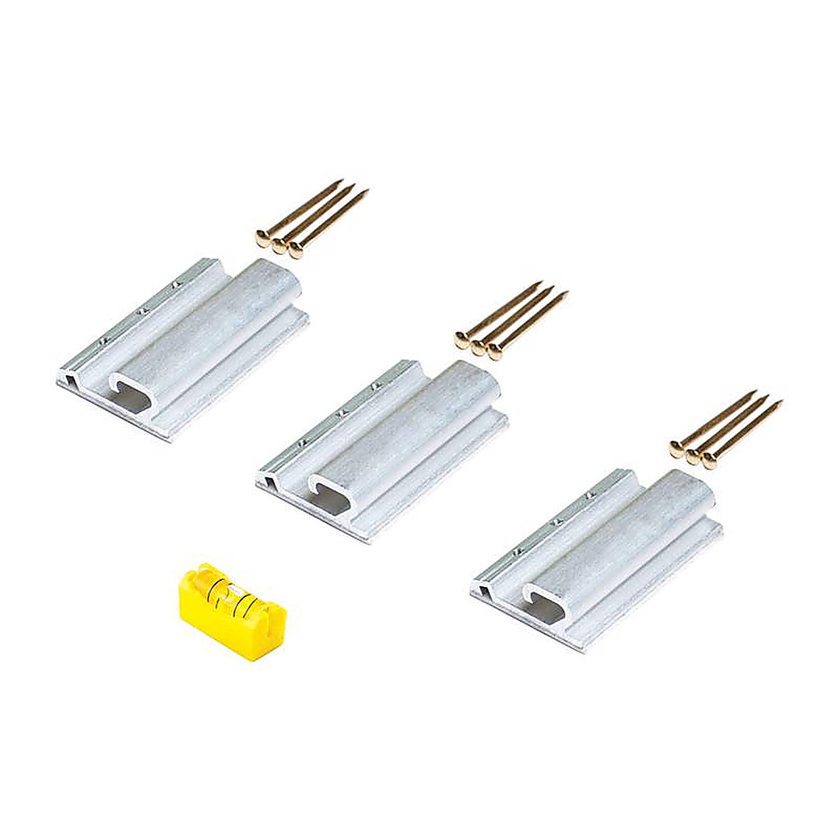 Hangman KIL-3 Silver 30 lb. Wire Backed Picture Hanger 3/Pack