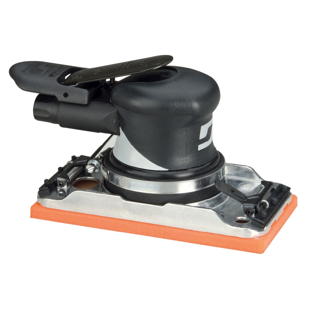 DYNABRADE 57810 3-2/3in. W x 7in. L Dynabug Orbital Sander, Non-Vacuum