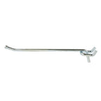 Crawford 14480-100 Zinc Plated Silver Steel 8 in. Peg Hooks 1/Pack