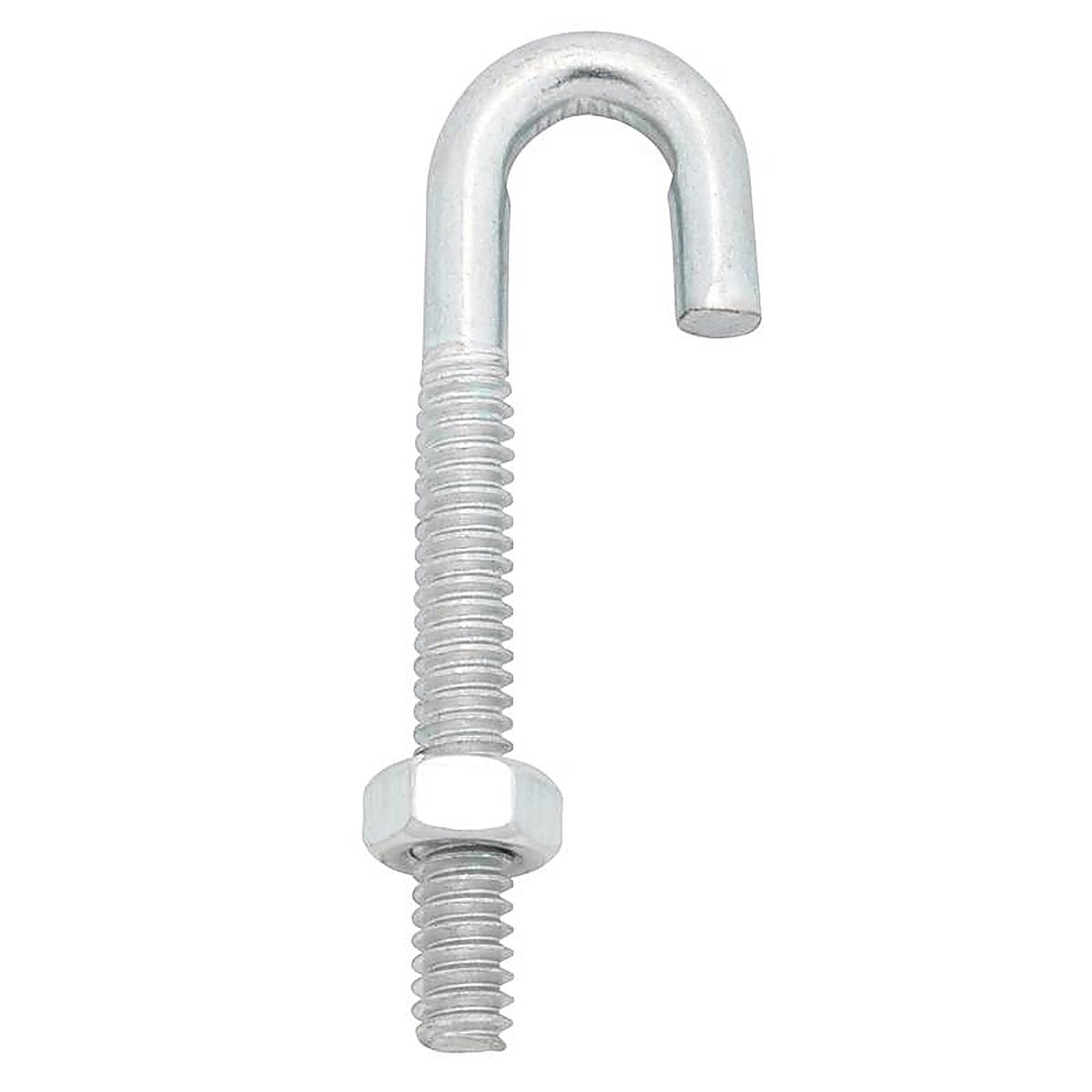 Hampton 02-3459-850 Small Zinc-Plated Silver Zinc 0.5625 in. L J-Bolt 60 lb. 1/Pack
