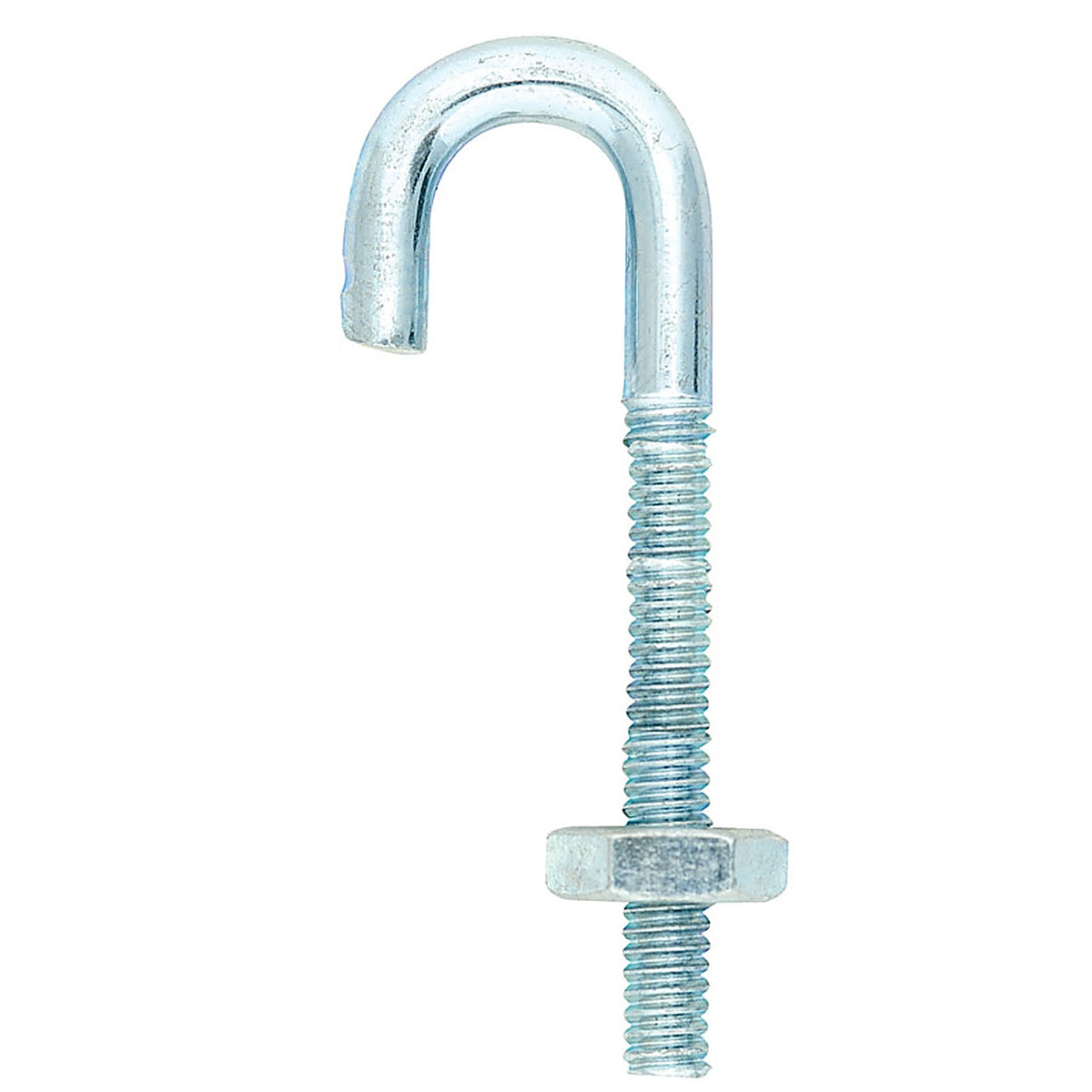 Hampton 02-3459-852 Medium Zinc-Plated Silver Zinc 0.625 in. L J-Bolt 110 lb. 1/Pack