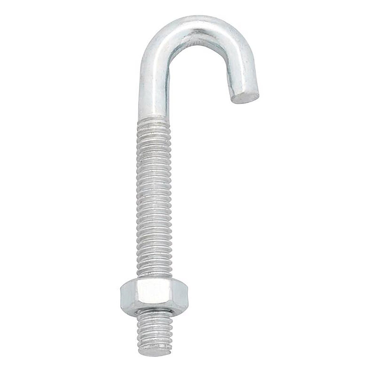 Hampton 02-3459-854 Small Zinc-Plated Silver Zinc 0.6875 in. L J-Bolt 150 lb. 1/Pack