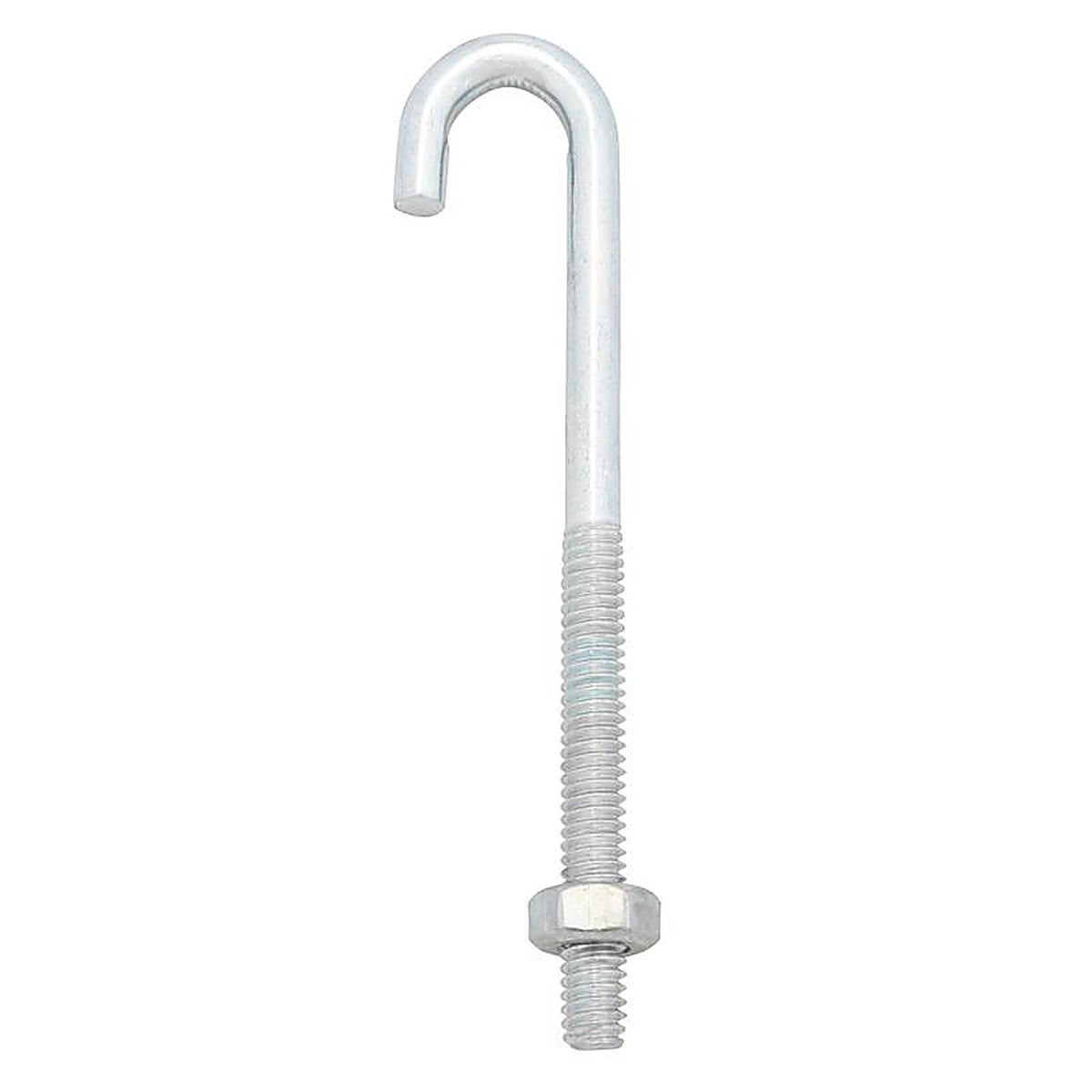 Hampton 02-3459-856 Small Zinc-Plated Silver Zinc 0.6875 in. L J-Bolt 125 lb. 1/Pack
