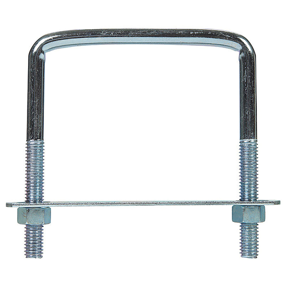 Hampton 02-3453-621 3/8 in. x 3-3/4 in. W x 4 in. L Coarse Zinc-Plated Steel Lumber Size Square Bend U-Bolt