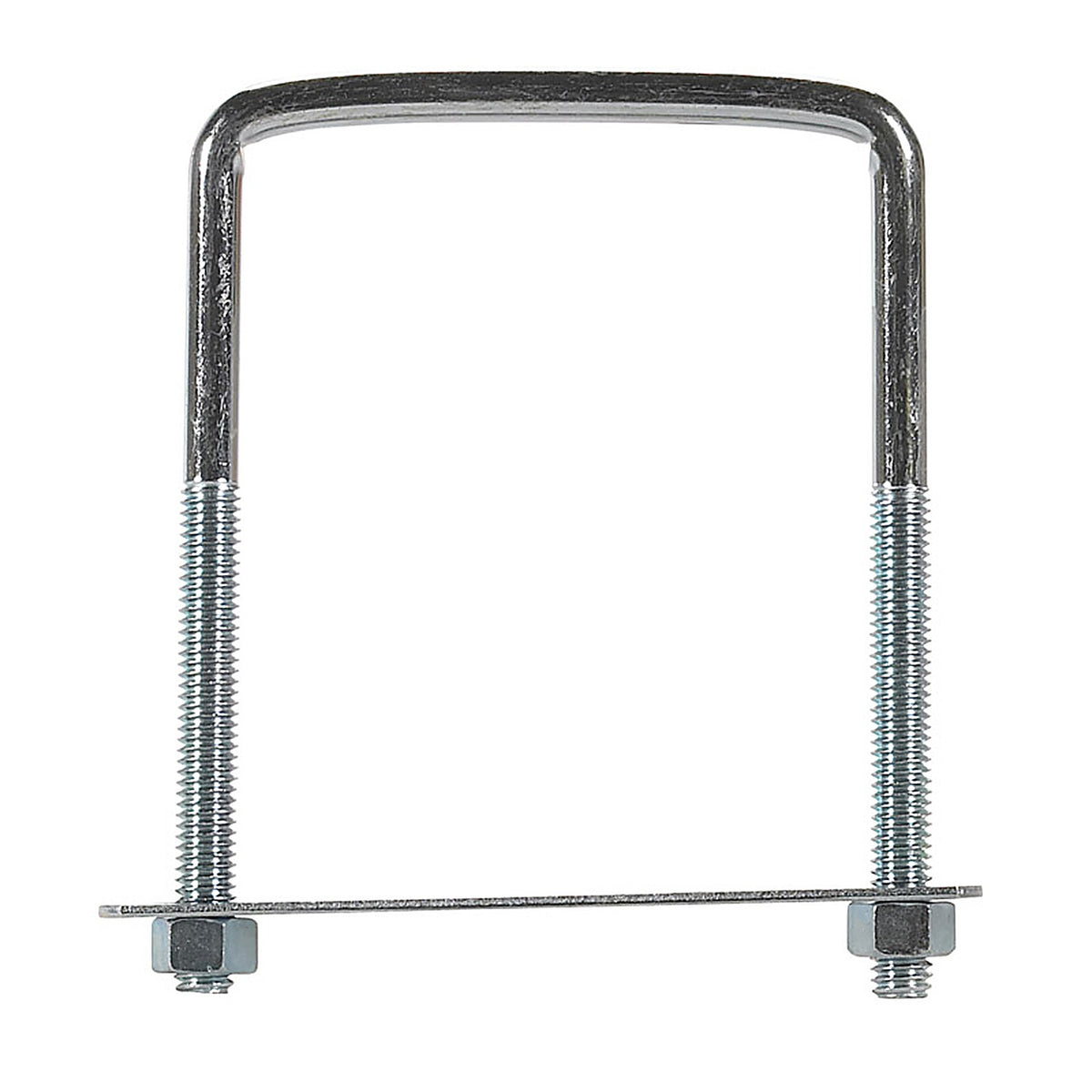 Hampton 02-3453-623 3/8 in. x 3-1/8 in. W x 5 in. L Coarse Zinc-Plated Steel Lumber Size Square Bend U-Bolt