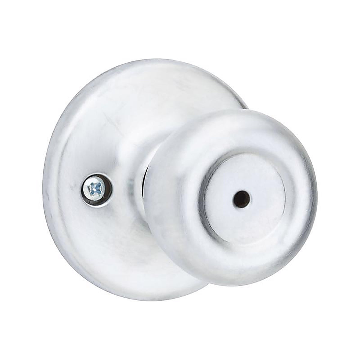 Kwikset 93001-877 Mobile Home Satin Chrome Steel Privacy Knob 3 Right or Left Handed