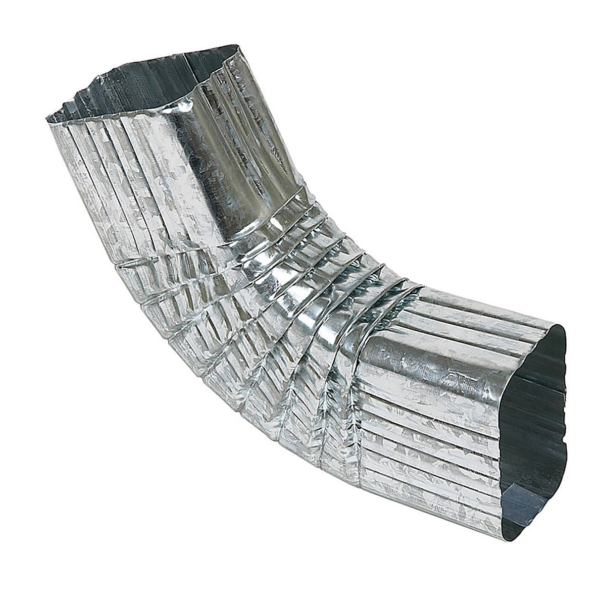Amerimax 29265 2.25 in. H x 5 in. W x 10 in. L Metallic Galvanized Steel B Gutter Elbow