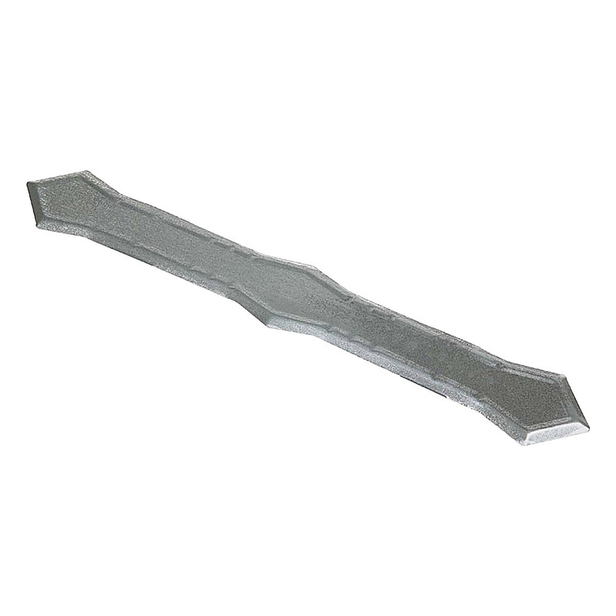 Amerimax - 29029 - 0.25 In. H X 2 In. W X 13.5 In. L Gray Galvanized Steel K Downspout Band
