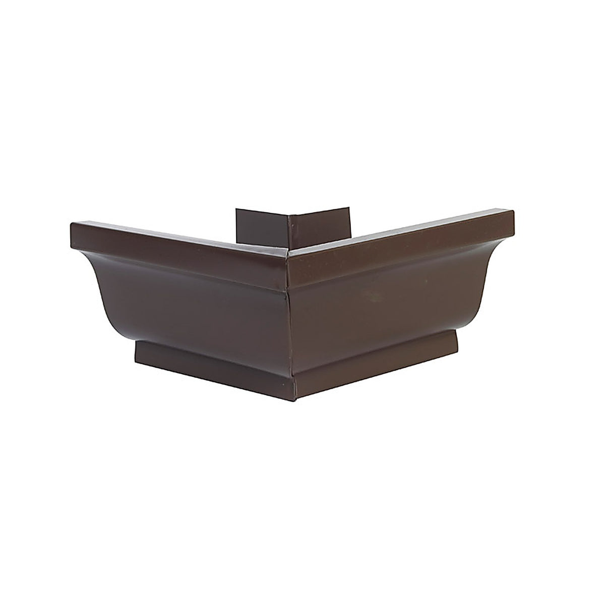Amerimax 2520219 3.5 in. H x 7.25 in. W x 7.25 in. L Brown Aluminum K Outside Miter