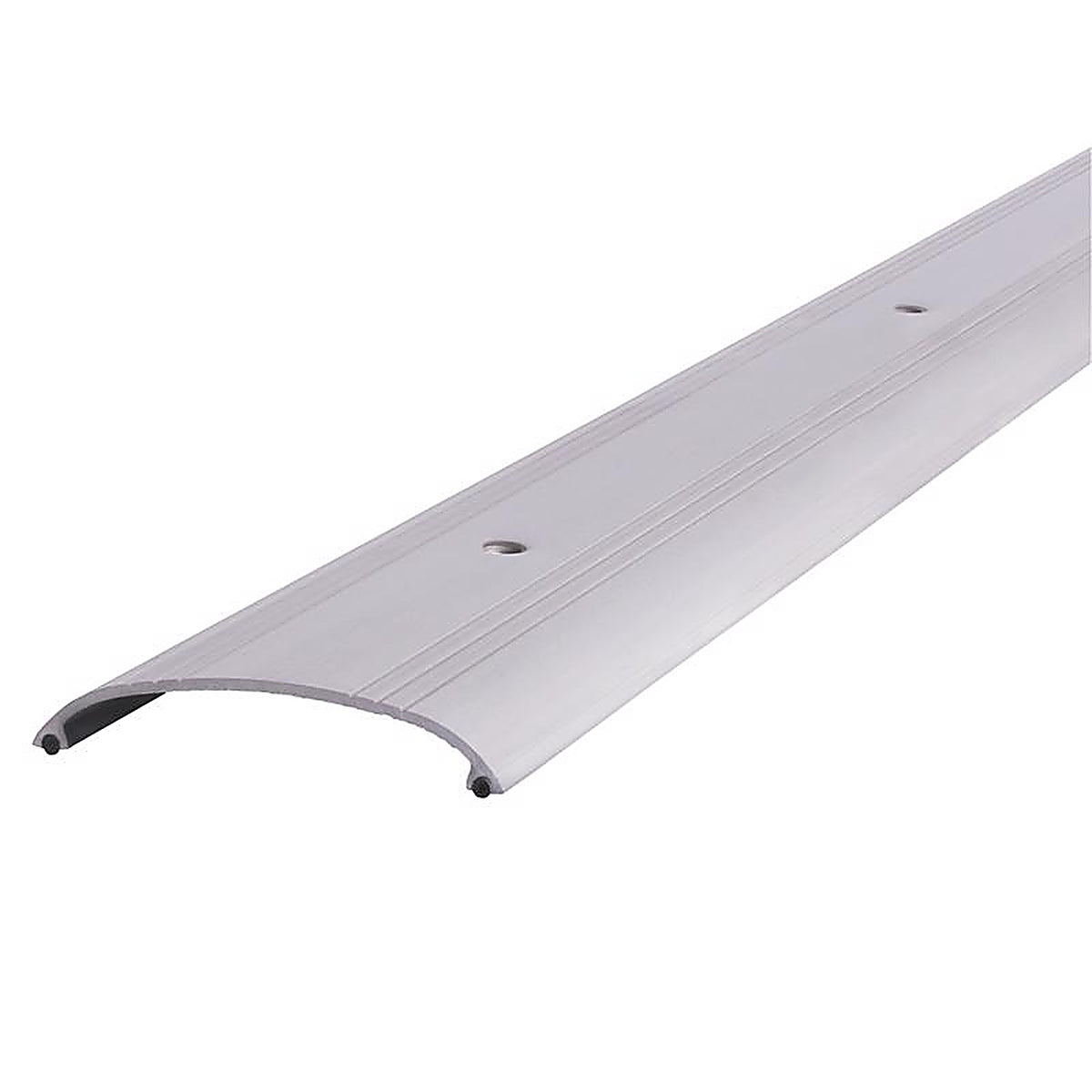 M-D 11205 0.625 H x 3.5 in. W x 36 in. L Bronze Aluminum Low Dome Top Threshold Silver