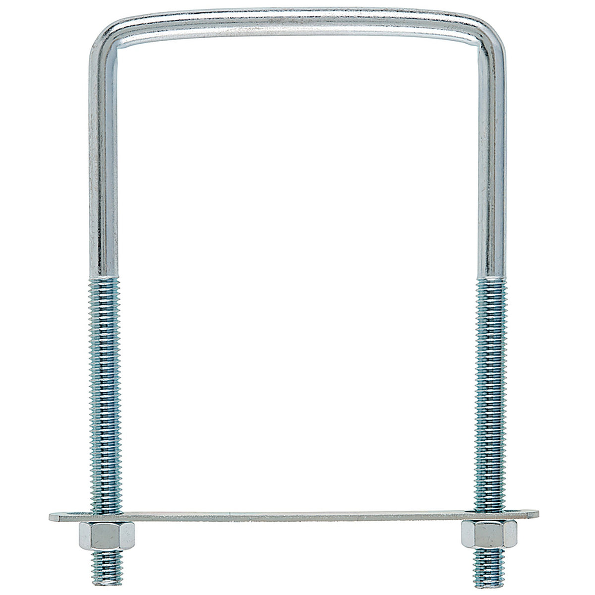 Hampton 02-3452-507 3/8 in. x 4 in. W x 6 in. L Coarse Zinc-Plated Steel Square Bend U Bolt