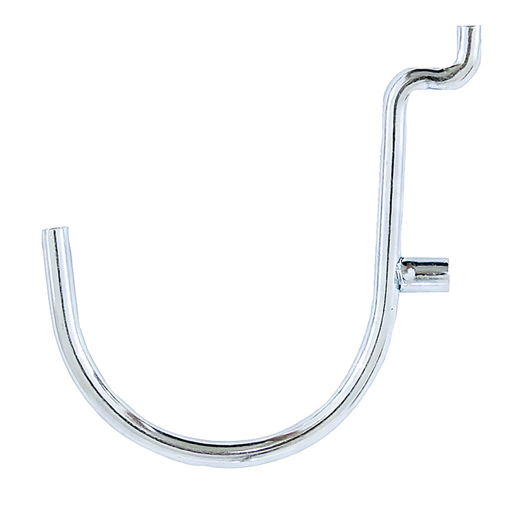 Crawford 18115 Zinc Plated Silver Steel 1.5 in. Peg Hooks 5/Pack