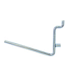 Crawford 18225 Chrome Plated Silver Steel 2.5 in. Peg Hooks 5/Pack