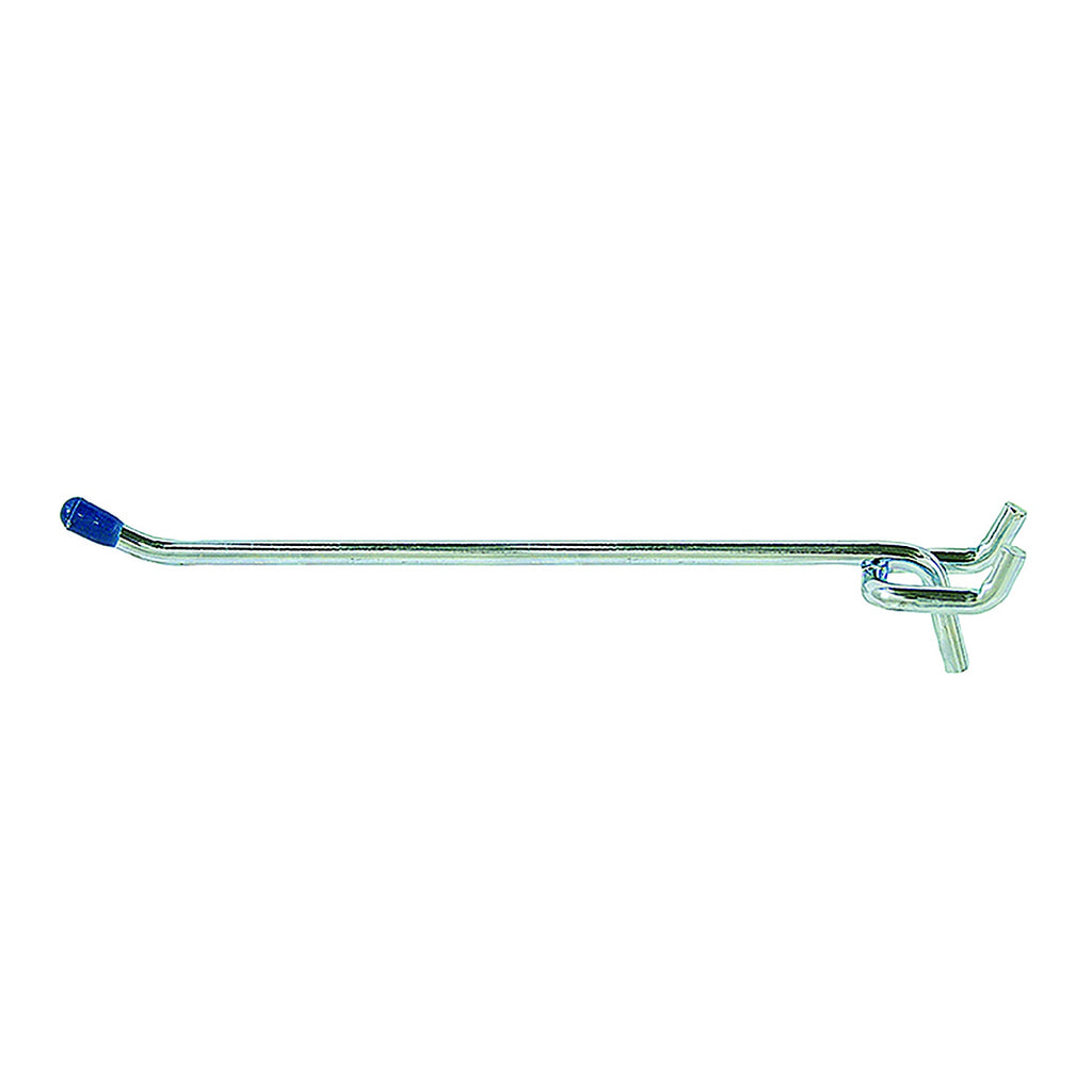 Crawford 14360 Zinc Plated Silver Steel 6 in. Peg Hooks 2/Pack
